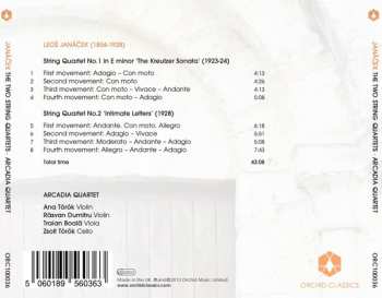 CD Leoš Janáček: The Two String Quartets