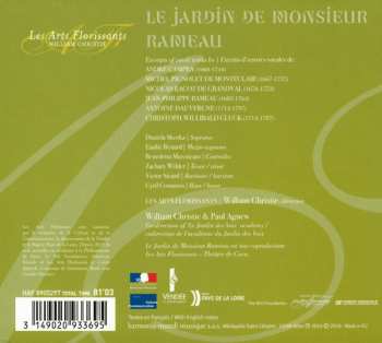 CD William Christie: Le Jardin De Monsieur Rameau
