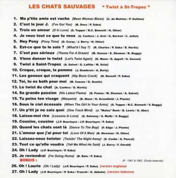 CD Les Chats Sauvages: Twist À Saint-Tropez