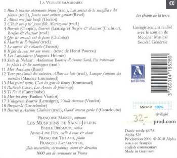CD Francois Lazarevitch: La Veillée Imaginaire (Airs Populaires Harmonisés, De Chopin À Canteloube)