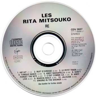 CD Les Rita Mitsouko: Re