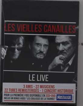 2CD/DVD Les Vieilles Canailles: Le Live