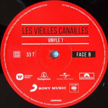 3LP Les Vieilles Canailles: L'Album Live LTD