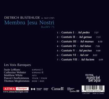CD Les Voix Baroques: Buxtehude - Membra Jesu Nostri