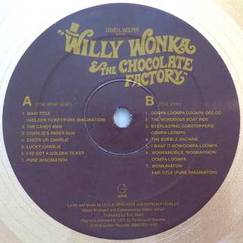 LP Anthony Newley: Willy Wonka & The Chocolate Factory CLR