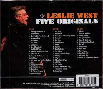 3CD Leslie West: Five Originals