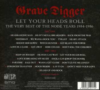 2CD Grave Digger: Let Your Heads Roll - The Very Best Of The Noise Years 1984-1986 DIGI
