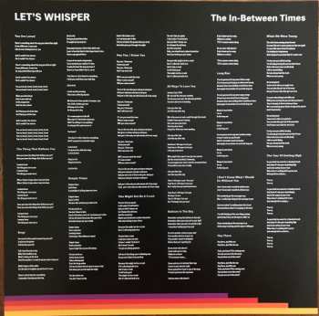 LP Let's Whisper: The In-Between Times LTD