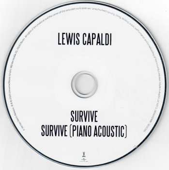CD Lewis Capaldi: Survive (Piano CD)