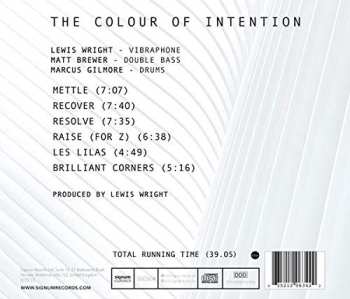 CD Marcus Gilmore: The Colour Of Intention