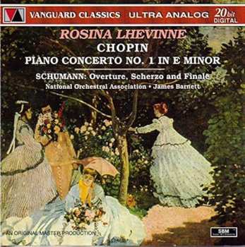 Album Lhevinne,rosina: Chopin: Piano Concerto No 1 Schumann: Overture