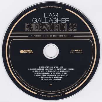 CD Liam Gallagher: Knebworth 22 DLX
