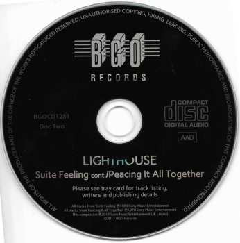 2CD Lighthouse: Lighthouse - Suite Feeling - Peacing It All Together