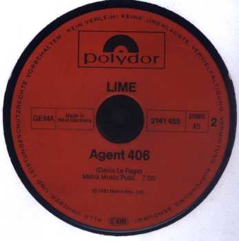 LP Lime: Your Love / Agent 406