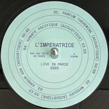 2LP L'Impératrice: Live À Paris 2020