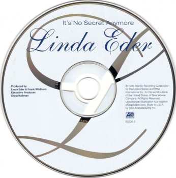 CD Linda Eder: It's No Secret Anymore