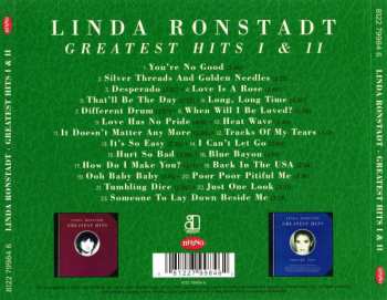 CD Linda Ronstadt: Greatest Hits I & II