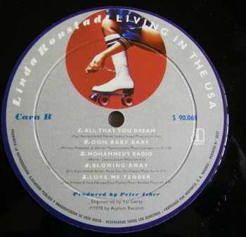 LP Linda Ronstadt: Living In The USA