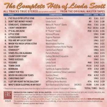 CD Linda Scott: The Complete Hits Of Linda Scott