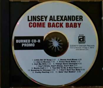 CD Linsey Alexander: Come Back Baby