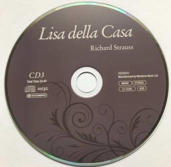4CD Wolfgang Amadeus Mozart: Lisa Della Casa