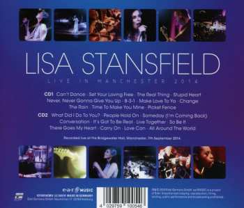 2CD Lisa Stansfield: Live In Manchester