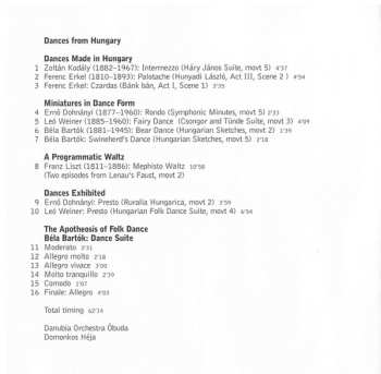 CD Béla Bartók: Dances From Hungary