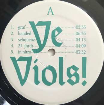 LP Lithops: Ye Viols! LTD