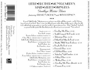 CD Little Brother Montgomery's State Street Swingers: Goodbye Mister Blues