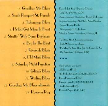 CD Little Brother Montgomery's State Street Swingers: Goodbye Mister Blues