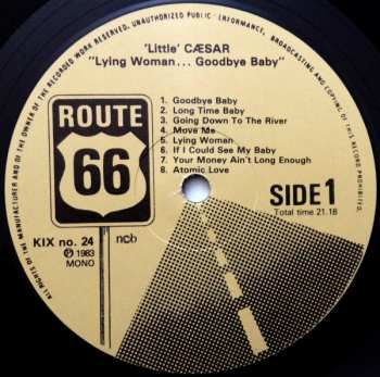LP Little Caesar: Lying Woman... Goodbye Baby