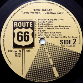 LP Little Caesar: Lying Woman... Goodbye Baby