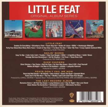 5CD/Box Set Little Feat: Original Album Series