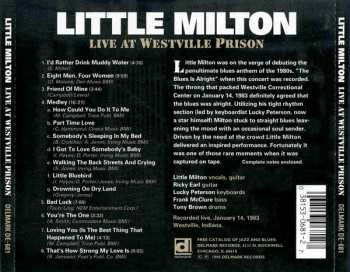 CD Little Milton: Live At Westville Prison