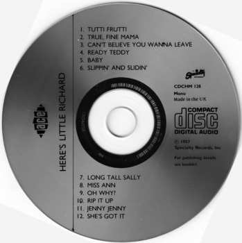 CD Little Richard: Here's Little Richard
