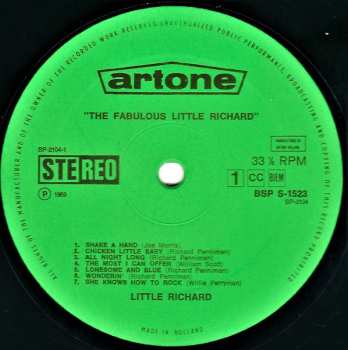 LP Little Richard: The Fabulous Little Richard