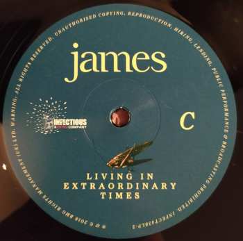 2LP James: Living In Extraordinary Times 