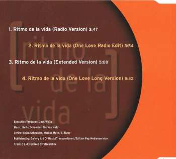 CD Liz Abella: Ritmo De La Vida