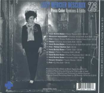 CD Lizzy Mercier Descloux: Press Color Remixes & Edits