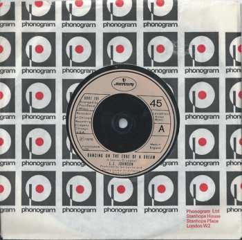 CD L.J. Johnson: Dancing On The Edge Of A Dream