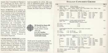 CD Antonio Vivaldi: Italian Concerti Grossi