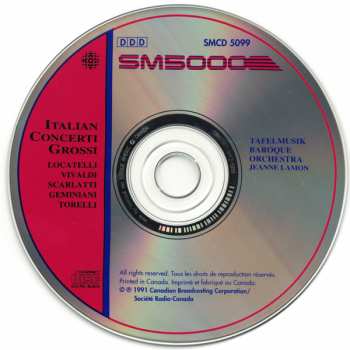 CD Antonio Vivaldi: Italian Concerti Grossi