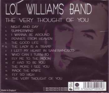 CD Lol Williams Band: The Very Thought Of You