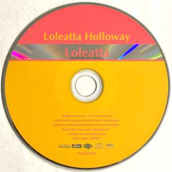CD Loleatta Holloway: Loleatta LTD