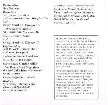 CD Lonnie Brooks: Roadhouse Rules