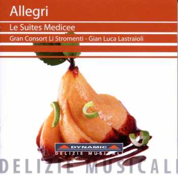 CD Lorenzo Allegri: Les Suites Medicee Nr.1-8