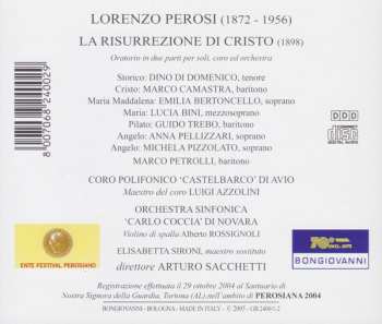 2CD Arturo Sacchetti: La Risurrezione Di Cristo
