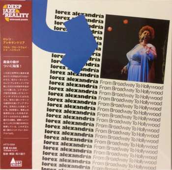 CD Lorez Alexandria: From Broadway To Hollywood LTD