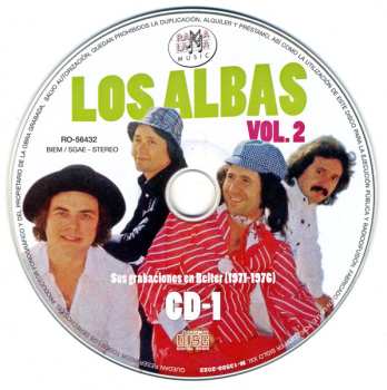 2CD Los Albas: Vol.2 Sus Grabaciones En Belter (1971-1976)