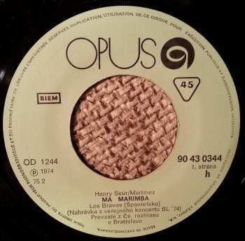 SP Los Bravos: Ma Marimba / Black Is Black